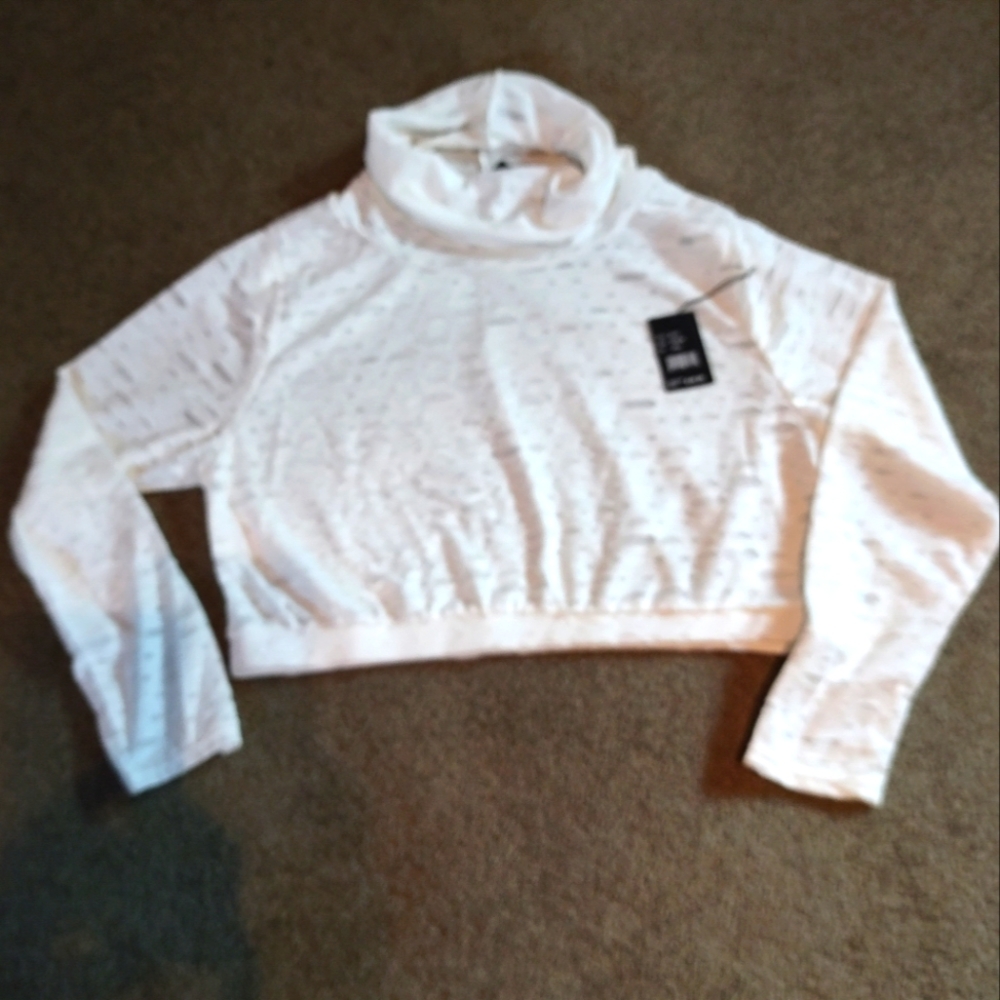 Redfox Crop Cowl Neck Top NWT